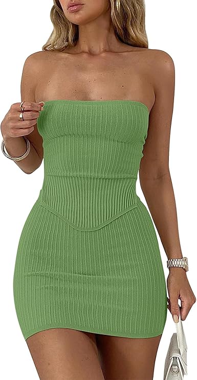 Bộ váy 2 mảnh mùa hè hở vai cho nữ kết hợp với váy mini câu lạc bộ ngoài trời gợi cảm tập yoga